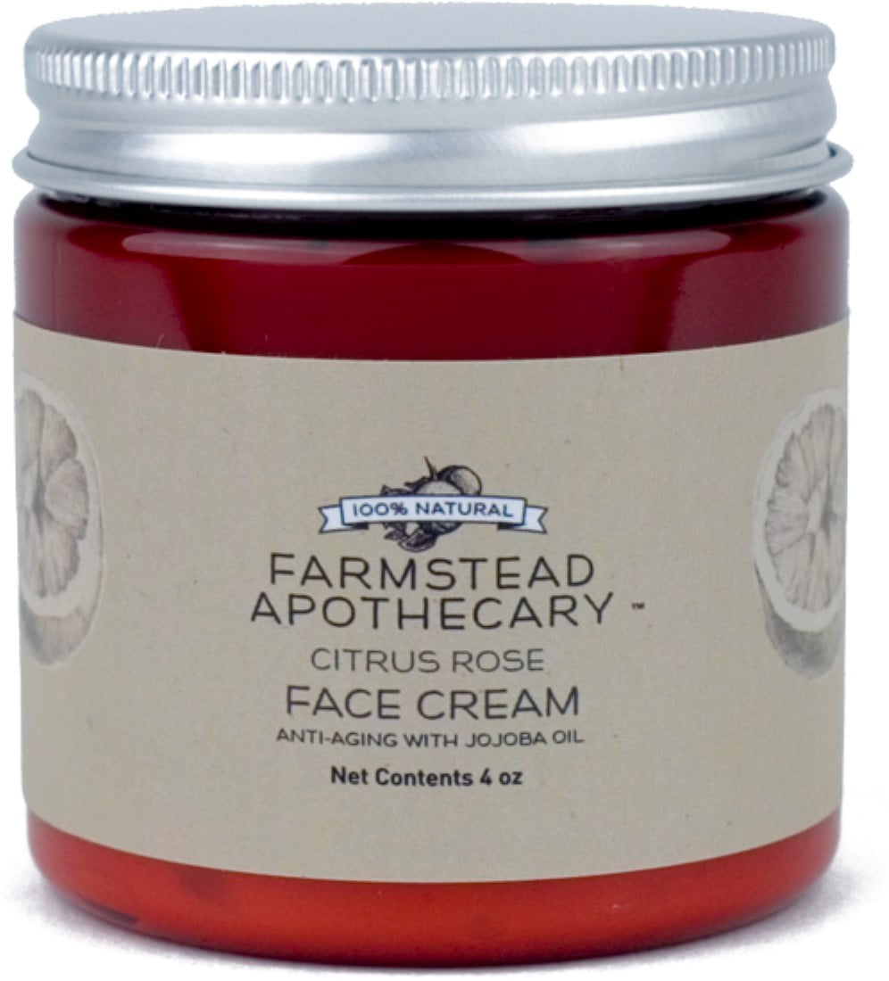 6 Pack - Farmstead Apothecary 100% Natural Anti-Aging Face Cream, Citrus Rose 4 oz Africas Best Textures Shea Butter Moisture Renew Deep Moisture Treatment 12 oz. (Pack of 3)